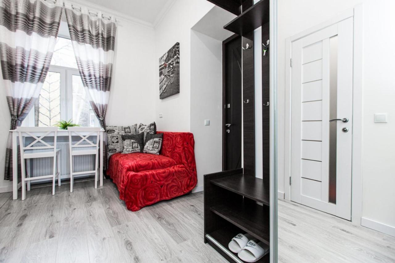 Apartmán Однокомнатная Форум-Центр Lvov Exteriér fotografie