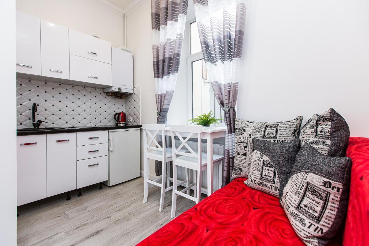 Apartmán Однокомнатная Форум-Центр Lvov Exteriér fotografie